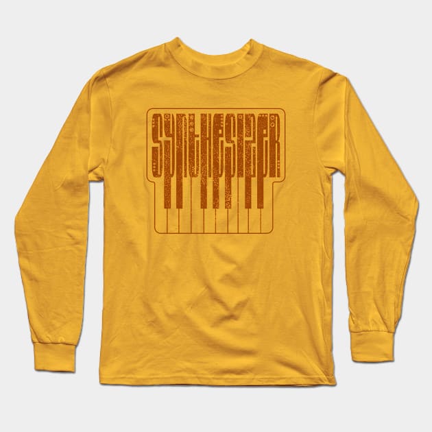 Synthesizer Long Sleeve T-Shirt by Mewzeek_T